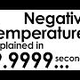 A Quick (Crazy Quick) Explanation of Negative Temperature